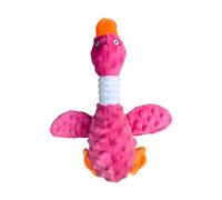 Jouets Pour Chiens Pour Mâcheurs Agressifs - Forme D'oiseau Couinante Interactive | Peluche D'oie Sauvage Résistante Aux Morsures | Remplissage En Coton PP 30x25x7cm | Visuels Vibrants À Haute