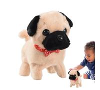 Jouets pour chiens qui marchent et aboient,Jouet pour chien qui aboie - Jouet pour chien animé en peluche pour - Compagnon animal, animal de compagnie électronique réaliste pour garçons et filles à pa