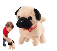 Jouets pour chiens qui marchent et aboient,Jouet pour chien qui aboie | Peluche de chien en peluche interactive électronique,Jouets réalistes pour garçons et filles à partir de 1 an, jouets en peluche