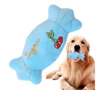 Jouets pour chiens rembourrés - forme de bonbons mignonne, chiot doux à mâcher | jouets farcis doux, dents qui nettoyage extérieur formation jeu chats dentistiques