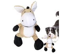 Jouets pour chiots à mâcher agressifs - Jouets en peluche pour chiens, jouets grinçants pour chiens | Jouet pour chien avec squeak ondulé, jouets pour chiens indestructibles, joué