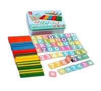 Jouets Pour Compter | Matériaux Didactiques Amusants Pour L'école À La Maison - Outils D'enseignement Arithmétique Avec Bâtons Numériques - Pour Développement De Jeu Préscolaire Maison École Et Salle