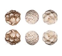 Jouets pour déchiqueter des perroquets, jouets fourragers d'oiseaux | Boules à croquer à mâcher, jouet à mâcher 6 pièces - Jouets à mâcher légers pour étancher la soif