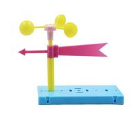 Jouets Pour Enfants, Blocs À Assembler, Jeux De Cerveau, Expérience Scientifique De La Direction Du Vent, Bricolage, 1 Pièce