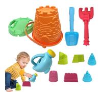Jouets pour enfants - Ensemble de constructions de sable avec 11 outils comprenant seau et pelle | Kit de jeu d'été pour touches de sable, activités de voyage en plein air, jeux de plage pour enfants