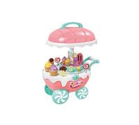 Jouets Pour Enfants Simulation Mini Sweet Candy Ice Cream Trolley Boutique Pretend Play Set MK3597 G