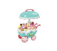 Jouets Pour Enfants Simulation Mini Sweet Candy Ice Cream Trolley Boutique Pretend Play Set MK3598