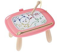 Jouets pour fille de 1 à 2 ans, jouets et cadeau, planche à dessin magnétique pour apprentissage précoce, cadeau d'anniversaire/cadeau de Nouvel An pour bébés filles garçons, planche à gribouiller