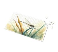 Jouets pour garçons de 4 à 6 ans - Libellule perchée sur l'herbe - Puzzle pour adultes - Puzzle de 1500 pièces (300 pièces)