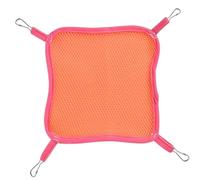 Jouets pour Hamsters, Hamac for Animal de Compagnie, Jouet for Hamster, 2 pièces, Tapis Suspendu for Hamster, Cochon d'Inde, Chinchilla, Lapin, Cage, hamac, lit Suspendu BL(D S)