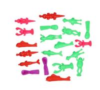 Jouets pour les doigts de la fronde - Marine Life Fingers Drôle Animal de simulation en caoutchouc - Ornement de jouets d'animaux drôle avec des doigts, vie marine pour les jeux de vol