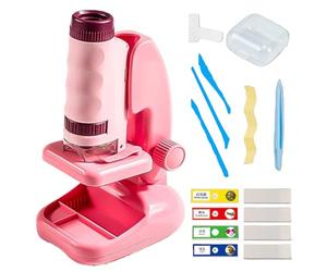 Jouets pour - Minicroscope Portable pour | Microscope D'agrandissement De La Lumière LED pour L'exploration Scientifique | Project Experiment Education Science Toy pour Bambi