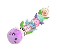 Jouets pour nourrissons musicaux, jouets pour nourrissons animaux en peluche, peluche sensorielle nouveau-née, conviviale, légère, 25x18x5cm / 9.84x7.09x1.97 pouces, pour garçon et fille