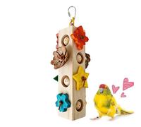 Jouets pour Oiseaux,Accessoires À Mâcher Et À Détruire En Bois Pour Perruches Calopsittes | Blocs De Bois Jouets À Déchirer Pour Oiseaux Et Perroquets,pour Aras Perruches et Conures Activités d'Éveil