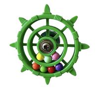 Jouets pour oiseaux, hochet rotatif à mâcher - Moulin à vent - Accessoires pour cage à oiseaux - pour inséparables, conures, aras, myna, pigeons, moineaux, canaris d'intérieur et d'extérieur