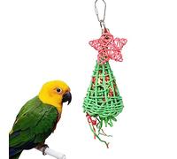 Jouets pour Oiseaux Mandarin | Jouets d'intelligence pour Conuri avec Design Cône - Jouets à mâcher pour Oiseaux faciles à mâcher et à saisir, Jouets pour Oiseaux pour