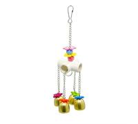 Jouets pour perroquet gris africain - Jouets pour oiseaux en cage - Puzzle interactif pour cage à oiseaux - Accessoires pour cage à oiseaux