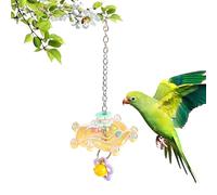 Jouets pour perroquets - Accessoires d'exercice pour animaux de compagnie,Jouet pour perroquet hochet rotatif interactif | Pour perroquets, calopsittes, inséparables, conures, perruches, canaris, usag