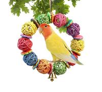 Jouets pour perruches, accessoires pour mâcher de perruches | Jouets pour picorer les nymphes - Pour perroquets, cacatoès, aras, inséparables, jouer, ronger et détruire