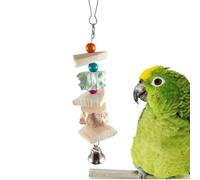 Jouets pour Perruches - Jouet Naturel À Ronger pour Perroquets,Accessoire Santé Animaux Domestiques Intérieur Extérieur Balcon Jardin Perroquets Poules Calopsittes
