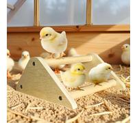 Jouets pour poules - Barres de perchoir pour poussins dans un poulailler et une couveuse - Perchoir en bois - Accessoires de poulailler pour grand oiseau, poussins, perroquet