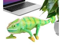 Jouets pour reptiles, animal en peluche caméléon - Figurines de caméléon réalistes Kids Sensory Beach Toys | Décoration de la maison, outil éducatif multifonctionnel pour jeunes, personnes âgées, ba