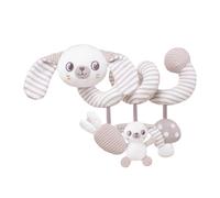 Jouets pour siège auto de bébé | Jouets en peluche en spirale | Accessoires de poussette avec animaux Activités d'apprentissage pour filles pour longs voyages et vacances en plein air et parc