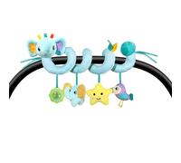 Jouets pour siège auto, hochets de berceau avec sonnette intégrée, ornement sensoriel en peluche coloré pour poussette, jouet interactif à suspendre pour berceau, crèche, chambre