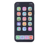 Jouets pour téléphone Portable pour bébé,Jouets pour bébé, téléphone pour Enfants, téléphone Portable de Simulation pour Enfants, Jouet pour téléphone Portable, Jouer pour Apprendre(Noir Anglais)