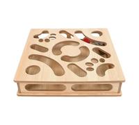 Jouets Puzzle Pour Chats - Boîte À Gratter Avec Cloche | Jouet Balle Pour Pour Le Jeu Et L'entraînement | Soulager L'ennui Des Dents | Convient Aux Chiots De Petite, Moyenne Ou Grande Race | Ni