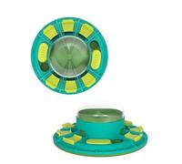 Jouets puzzle pour chien - Distributeur de friandises - Distributeur de friandises - Distributeur de nourriture - Bol à fuir - Vert