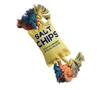 Jouets qui Couinent pour Chiens,Jouet à Mâcher Crissant en Forme de Sachet de Chips,Accessoire de Morsure pour Chien - Pour Chiens Mâcheurs Agressifs, Races Petite, Moyenne et Grande, Maison et Voyage