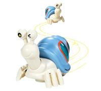 Jouets qui rampent adorable jeu sensoriel éducatif interactif | Jouet électrique musical qui traîne pour garçons et filles, jeu en famille, fête d'anniversaire, maison intérieure
