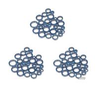 Jouets RC Compatible avec Arrma pour Rock pour Typhon pour Granite pour Senton 3S 1/10 RC Voiture Pièces Upgrade Kit Roulements Scellés 78pcs