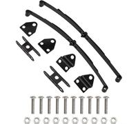 Jouets RC Compatible avec Axial pour SCX10 F350 pour Tamiya 1/10 RC Voiture Grimpeuse Pièces Upgrade 1 Jeu Kit Barres Acier Ressorts À Lames Rigides Suspension