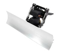Jouets RC Compatible avec Tamiya CW01, Citrouille De Minuit 1/12 RC, Pièces Voiture, Pelle À Neige en Aluminium, Kit Chasse-Neige Servomoteur