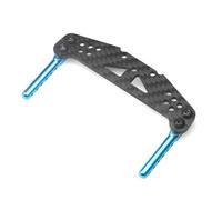 Jouets RC Compatible avec Tamiya pour TT01 pour TT-01 1/10 RC, Pièces De Voiture en Fiber De Carbone, Tour De Choc Avant Et Arrière, Support De Corps, Support D'amortisseur