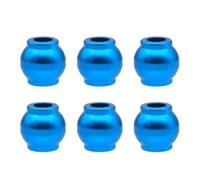 Jouets RC Compatible avec Tamiya pour TT02 pour TT-02 RC Voiture Pièces Upgrade 6pcs Alliage D'aluminium Tête Sphérique De Direction Billes Creuses Rotule STD-318