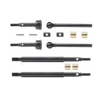 Jouets RC Compatible avec Traxxas pour TRX4M 1/18 Pièces Upgrade Voiture RC Acier Essieux Avant Arrière 5mm Allongé +2mm Filetage Arbre Transmission Long