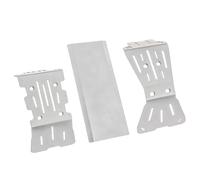 Jouets RC Pour Arrma Pour Gorgon 2WD 1/10 Protection Châssis Robuste Métal Pièce Améliorée Plaque Acier Inoxydable