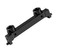 Jouets RC Pour HPI Venture 1/18 Alliage D'aluminium Avant Arrière Support Universel Accessoires Mise À Niveau Voiture RC Remplacement Modifié(Black)