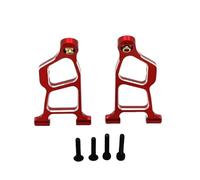 Jouets RC Pour Hyper GO Pour MJX Pour Buggy 14211 1/14 Accessoires Pièces Mise Niveau Métal Modèle Bras Inférieur Avant Voiture Camion RC Crawler(Red)
