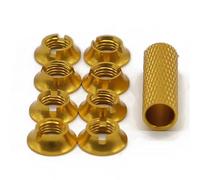 Jouets RC Pour Télécommande 8 Pièces Écrou Fixe Écrou De Commutateur Assorti, Outil D'installation Modèles Spektrum RC Pièces Améliorées(Yellow)