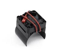Jouets RC Pour Traxxas Pour Kraton Pour Talion Pour Typhon Pour E-Revo Pour E-Maxx Pour Summit Pour Arrma 1/10 1/8 42mm Moteur Ventilateur Refroidissement Dissipateur Voiture RC(Black)