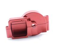 Jouets RC Pour Traxxas Pour LaTrax Pour Teton 1/18 Boîtier De Boîte De Vitesses Central En Métal Pièces De Mise À Niveau Pour Voitures Radiocommandées(Red)