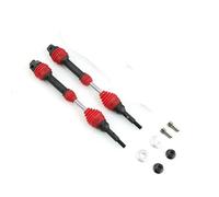 Jouets RC Pour Traxxas Pour Slash Pour Rustler Pour Hoss Pour Stampede Pour VXL 4X4 1/10 Arbre Transmission Avant Arrière En Acier CVD RC(Red,Front)