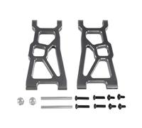 Jouets RC Pour ZD Pour Racing DBX-10 1/10 RC Voiture Télécommandée Pour Véhicule Tout-terrain Du Désert Avant Pour Bras Oscillant Pièces De Réparation De Mise À Niveau En Métal(Gray)