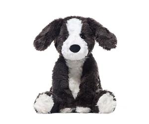 Jouets réalistes pour chiens de berger : figurine de chiot frontière authentique, amis câlins confortables, unité de décoration | Compagnon rempli réaliste pour la scène de jeu