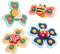 Jouets Rotatifs À Ventouse Pour Tout-Petits, Jouets Rotatifs De Fenêtre Pour Bébés, Chaise Haute Empilable, Jouets Pour Bébé De 12 À 18 Mois, Jouets Sensoriels D'apprentissage Précoce