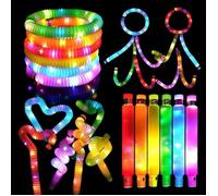 Jouets Sensoriels - Allume Pop - 6 PCS - LED - Plastique sans BPA - Pour Enfants